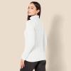imageAmazon Essentials Womens Fisherman Cable Turtleneck Sweater Available in Plus SizeWhite
