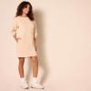 imageAmazon Essentials Womens Fleece Blouson Sleeve Boatneck Sweatshirt Dress Available in Plus SizeBeige