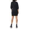 imageAmazon Essentials Womens Fleece Blouson Sleeve Boatneck Sweatshirt Dress Available in Plus SizeBlack