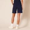 imageAmazon Essentials Womens Fleece High Rise Bermuda Shorts Plus Size AvailableNavy