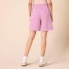 imageAmazon Essentials Womens Fleece High Rise Bermuda Shorts Plus Size AvailablePurple Mauve