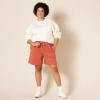 imageAmazon Essentials Womens Fleece High Rise Bermuda Shorts Plus Size AvailableTerracotta