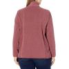 imageAmazon Essentials Womens FullZip Polar Fleece Jacket  Discontinued ColorsBurgundy Heather