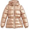 imageAmazon Essentials Womens Heavyweight Quilted Hooded Puffer Winter Jacket with Adjustable WaistMetallic Taupe