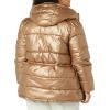 imageAmazon Essentials Womens Heavyweight Quilted Hooded Puffer Winter Jacket with Adjustable WaistMetallic Taupe