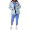 imageAmazon Essentials Womens Heavyweight Quilted LongSleeve Hooded Puffer Coat Available in Plus SizeDusty Blue