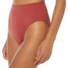 imageAmazon Essentials Womens High Waist High Leg Bikini BottomBrick Red