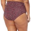 imageAmazon Essentials Womens High Waist High Leg Bikini BottomBrick Red Leopard