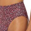 imageAmazon Essentials Womens High Waist High Leg Bikini BottomBrick Red Leopard