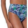imageAmazon Essentials Womens High Waist High Leg Bikini BottomDeep Blue Paisley