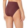 imageAmazon Essentials Womens High Waist High Leg Bikini BottomDeep Brown