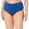 imageAmazon Essentials Womens High Waist Swim Bottom Available in Plus SizeDeep Blue
