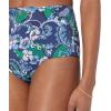 imageAmazon Essentials Womens High Waist Swim Bottom Available in Plus SizeDeep Blue Paisley