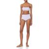imageAmazon Essentials Womens High Waist Swim Bottom Available in Plus SizeLavender