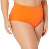 imageAmazon Essentials Womens High Waist Swim Bottom Available in Plus SizeOrange