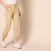 imageAmazon Essentials Womens HighRise RegularFit AnkleLength TaperedLeg Khaki PantTan
