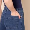 imageAmazon Essentials Womens HighRise RegularFit AnkleLength WideLeg JeanMedium Wash