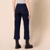 imageAmazon Essentials Womens HighRise RegularFit AnkleLength WideLeg JeanRinse Wash