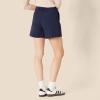 imageAmazon Essentials Womens HighRise RelaxedFit Aline Elastic Back ShortNavy
