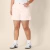 imageAmazon Essentials Womens HighRise RelaxedFit Aline Elastic Back ShortRose