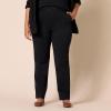 imageAmazon Essentials Womens HighRise SlimFit FullLength StraightLeg Khaki PantBlack