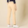 imageAmazon Essentials Womens HighRise SlimFit FullLength StraightLeg Khaki PantTan
