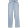 imageAmazon Essentials Womens HighRise Straight JeanLight Wash