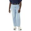 imageAmazon Essentials Womens HighRise Straight JeanLight Wash