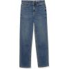 imageAmazon Essentials Womens HighRise Straight JeanMedium Wash