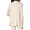 imageAmazon Essentials Womens Jersey LongSleeve Mock Neck Swing Tunic Previously Daily RitualBeige