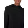 imageAmazon Essentials Womens Jersey LongSleeve Mock Neck Swing Tunic Previously Daily RitualBlack