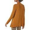 imageAmazon Essentials Womens Jersey LongSleeve Mock Neck Swing Tunic Previously Daily RitualDark Chestnut Brown