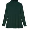 imageAmazon Essentials Womens Jersey LongSleeve Mock Neck Swing Tunic Previously Daily RitualDeep Green