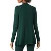 imageAmazon Essentials Womens Jersey LongSleeve Mock Neck Swing Tunic Previously Daily RitualDeep Green