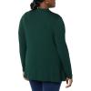 imageAmazon Essentials Womens Jersey LongSleeve Mock Neck Swing Tunic Previously Daily RitualDeep Green