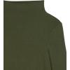 imageAmazon Essentials Womens Jersey LongSleeve Mock Neck Swing Tunic Previously Daily RitualForest Green