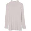 imageAmazon Essentials Womens Jersey LongSleeve Mock Neck Swing Tunic Previously Daily RitualGrey
