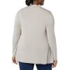 imageAmazon Essentials Womens Jersey LongSleeve Mock Neck Swing Tunic Previously Daily RitualGrey