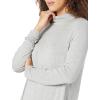 imageAmazon Essentials Womens Jersey LongSleeve Mock Neck Swing Tunic Previously Daily RitualLight Grey Heather