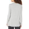 imageAmazon Essentials Womens Jersey LongSleeve Mock Neck Swing Tunic Previously Daily RitualLight Grey Heather