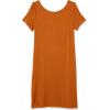 imageAmazon Essentials Womens Jersey RegularFit BalletBack tShirt Dress Previously Daily RitualCaramel