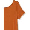 imageAmazon Essentials Womens Jersey RegularFit BalletBack tShirt Dress Previously Daily RitualCaramel