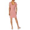 imageAmazon Essentials Womens Jersey RegularFit BalletBack tShirt Dress Previously Daily RitualDusty Rose