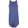 imageAmazon Essentials Womens Jersey RegularFit Sleeveless vNeck Midi Dress Previously Daily RitualMedium Blue