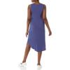 imageAmazon Essentials Womens Jersey RegularFit Sleeveless vNeck Midi Dress Previously Daily RitualMedium Blue