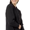 imageAmazon Essentials Womens Knit Henley Sweatshirt Dress Available in Plus SizeBlack