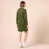 imageAmazon Essentials Womens Knit Henley Sweatshirt Dress Available in Plus SizeDark Olive