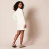 imageAmazon Essentials Womens Knit Henley Sweatshirt Dress Available in Plus SizeEggshell White