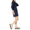 imageAmazon Essentials Womens Knit Henley Sweatshirt Dress Available in Plus SizeNavy