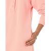 imageAmazon Essentials Womens Knit Henley Sweatshirt Dress Available in Plus SizePeach